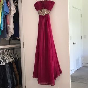 Strapless Prom Dress